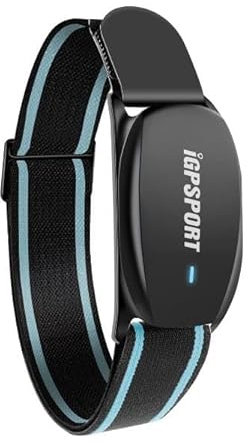 iGPSPORT HR70 Sensore Cardiaco Cinghia Torace IPX7 BLE/ANT+ 1200 Ore Autonomia