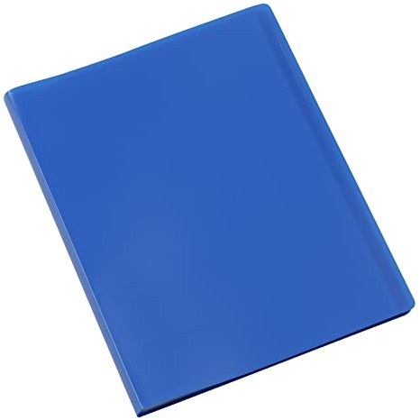 Viquel - Protège documents 80 Vues (40 pochettes) - Reliure Format A4 ESSENTIEL - Fabriqué en France - Bleu