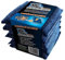 Eponge récurante double face inox - lot de 5