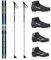 Fischer Langlaufski-Set Comfort Cruiser klassisch + Bindung + Schuhe + Stöcke (S (164 cm Länge - für 45 bis 59 Kg))