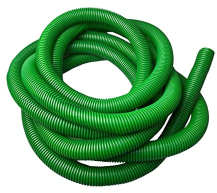 PE Green Corrugated Conduit Flexi Pipe Tube Split 23mm - 10m