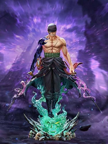 Figura de Roronoa Zoro, escala 1/2, kit de garaje pintado y completo, venta limitada T.S, estatua (edición estándar 1/6A) [importación paralela]