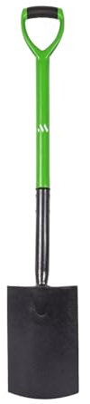 Garden Border Digging Spade - Made From Strong Carbon Steel Strong, Durable, Long Lasting & Rust Resistant Ideal Hand Tool For Allotment Weeding, Snow Cleaning & Gardening Long Life
