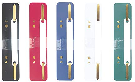 Herlitz 9977604 Heftstreifen aus PP 3,4 x 15 cm 2x 25 Stück (50 Stück)