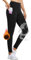 baleaf Women's Fleece Lined Leggings Thermal Water Resistant Legging High Waisted Winter Running Hiking Sports Trousers with Pockets Black S