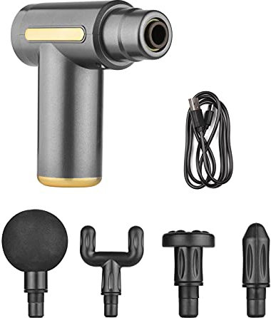 Anself Massagepistole Mini Faszienmassagegerät 6 Stufen Muskelkater Lindert für Sportler Fitness Leute Tragbarer wiederaufladbarer Splitter #1