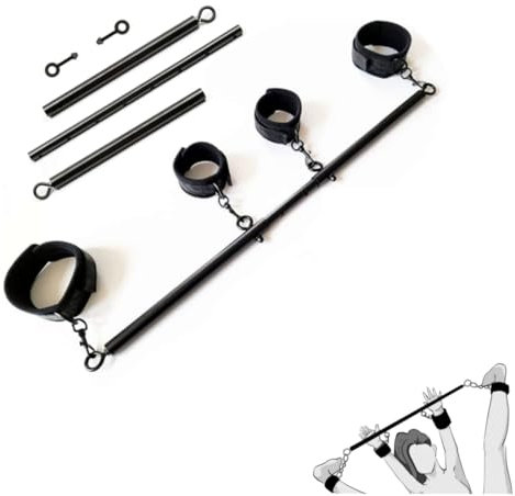 Spreader Bar Sex Toys Bondage Sex Furniture Restraints with Handcuffs
