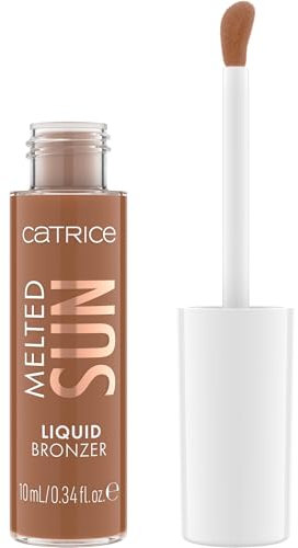 Catrice Cosmetics Melted Sun Bronzer Liquido, lunga durata, definizione, Ultra pigmentato, naturale, opaca (10 ml)