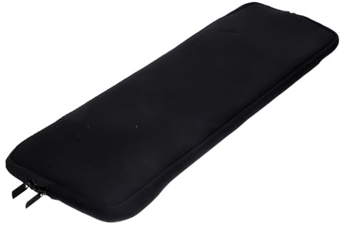 FONDOTIN Custodia Portatile in Neoprene per Tastiera Chiusura a Cerniera, Borsa Compatta per Trasporto Tastiera 104 Tasti, per Uso Ufficio e Viaggio