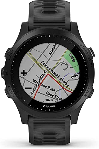 Garmin ELVTE FR945 Unisex-Erwachsene Armbanduhr, Schwarz, One Size