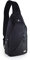 Peak Gear Sling Crossbody Rucksack – Urban Messenger Day Bag, Schwarz , Einheitsgröße