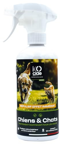 K-OCIDE - Barrière répulsive chiens & chats - Anti Marquage Urinaire - Éducatif - Produit Naturel - 450 ml