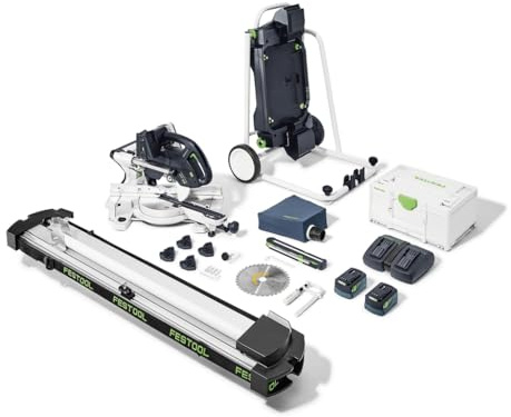 Festool Scie à onglets radiale sans fil kapex ksc 60 eb 5,0 i-ug-set 577666 - festool