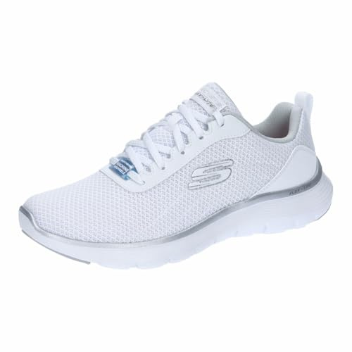 Skechers Women's Flex Appeal 5.0 Uptake, White, 5.5 UK