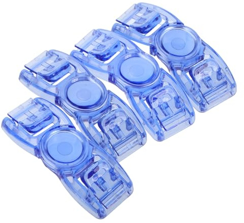 ELEOUTI 4pcs Replacement Clips for Swim Goggles Lightweight Quick Release