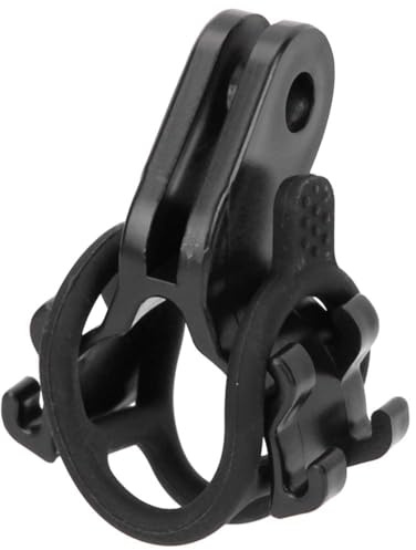Soporte de Linterna para Bicicleta, Montaje Seguro con Banda de Goma Soporte de Manillar Extensible para Ciclismo de Carretera, Montaña y Nocturno