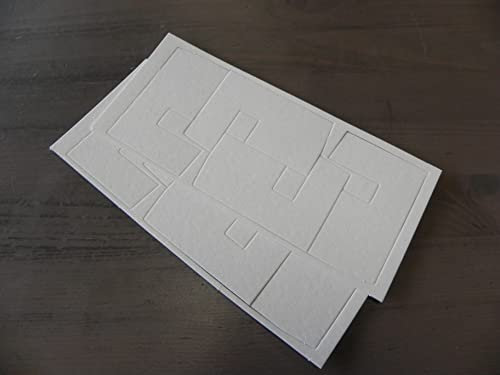 Generisch 2X 2 Karten a 4 U-Dochten Gr.2 (mittel) f. Nassenheider-Professional +Horizontal-Verdunster Imker,Imkerei,Varroa