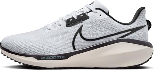 Nike Straßenlaufschuh Nike Vomero 17 Straßenlaufschuh Für Herren, White/Black-Pure Platinum-Vintage Green, FB1309-104, 45.5 EU (11.5 US)