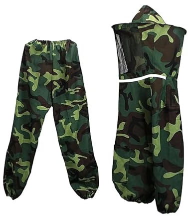 traje de apicultor, Traje de cultura unisex con pantalones y ropa protectora de cultura