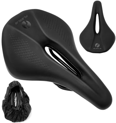 Yuirshion Selle de Velo Ultra Confortable, Femme Selle VTT Confort Homme Siège de Vélo Gel Ergonomique pour Bicyclette VTT Vélos Montagne