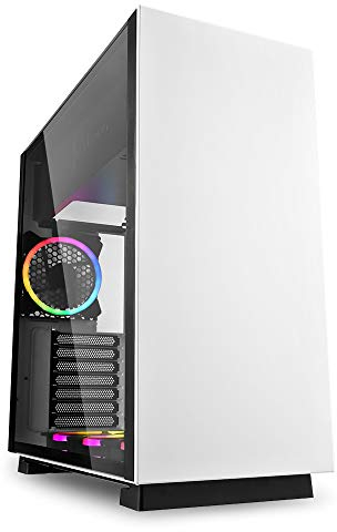 Sharkoon Pure Steel weiß, PC Gehäuse, RGB