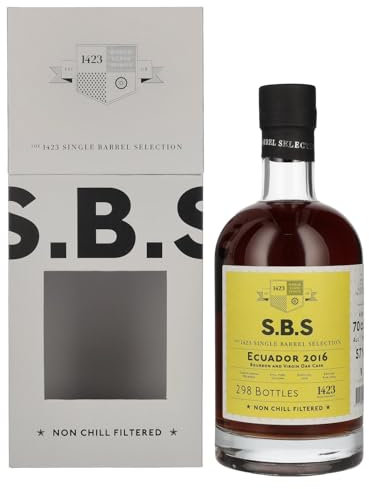 1423 S.B.S ECUADOR Bourbon and Virgin Oak Cask 2016 57% Vol. 0,7l
