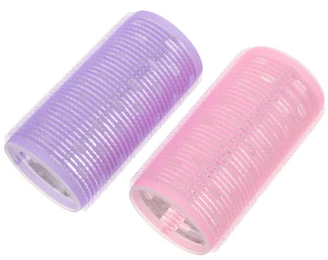 COLLBATH 2 Rulos Para Flequillo Rizadores De Pelo Rulos Jumbo Herramientas Para Peinar El Cabello Rodillos Térmicos Para Flequillo