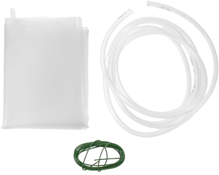 MAGICLULU Kit Raccoglitore di Pioggia Portatile con Imbuto Pieghevole 50x60 Cm, Vassoio Antigoccia Resistente per Perdite Tetto, Deviatori di Gocciolamento Esterni per Protezione e Raccolta