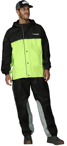 FROGG TOGGS Men's Road Toad Reflective Waterproof Rain Jacket