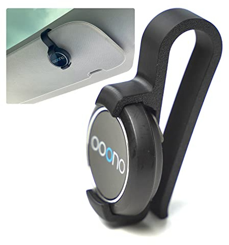 Soporte para parasol compatible con Ooono Co-Driver No1, Mount/Clip para parasol (para OOONO NO1, negro)