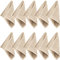 Erwin Müller Seiftuch Heidelberg 10er- Pack, 100% Baumwolle beige Größe 30x30 cm - weiche Qualität, saugstark und strapazierfähig - praktisch durch Schlaufe