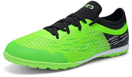 Mens Astro Turf Football Boots Youth Low-Top Athletic Football Trainers Sports Shoes Anti Slip Indoor Soccer Shoes