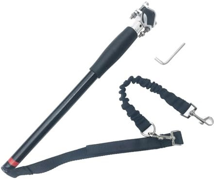 Fahrradleine für Hunde, Fahrrad Hundeleine,Abnehmbar HäNde Frei Fahrrad-Hundeleine,Freihandleine Hund mit Stoßdämpfern für Gassigehen, Laufen, Radfahren