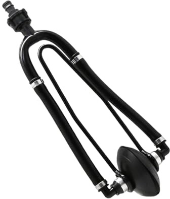 MOTOR MOTOR - Dispositivo de enjuague del motor fuera de borda, mango de enjuague | Cubierta protectora impermeable para los motores dubarco, herramienta de mantenimiento curado, limpiador de