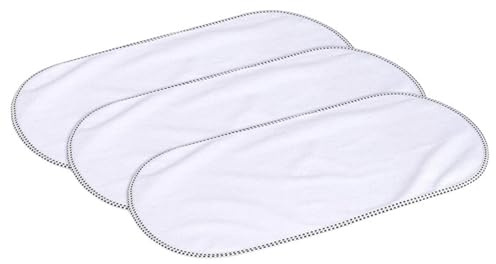 3 Pack Waterproof Changing Pad Liners, Larger Softer Baby Change Mats , Washable Reusable Changing Table Cover Liners, Baby Diaper Changing Underpads Liner - 60 x 30cm