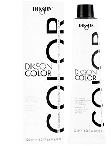 Dikson Color - Crema colorante profesional de oxidación para cabello con proteínas y extractos vegetales, 7.3 rubio dorado (120 ml)