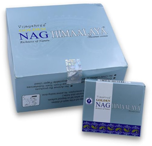 Räucherkegel LAVISA, Meditation, Aromatherapie, Duft, Atmosphäre für Zuhause, Satya, Goloka, Golden Nag