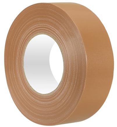 PATIKIL Nastro per Campo di Pickleball 50mm x 72M Kit di Marcatura Marrone