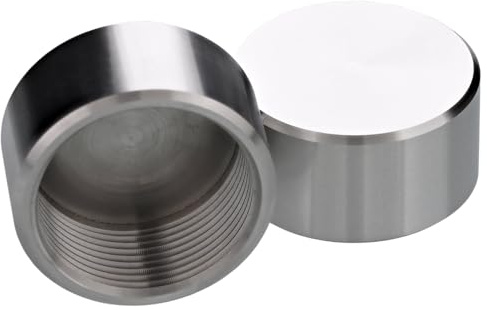foto-kontor Tappo di chiusura (confezione da 2) adatto per termostato Heimeier, filettatura M30 x 1,5, protezione valvola terminale, valvola di sicurezza, valvola per radiatore, protezione