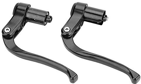 Leve freno per bicicletta di alta qualità con design in lega di alluminio leggera, compatibili con manubri da 19-21 mm, adatte per bici a scatto fisso, pieghevoli e da strada.