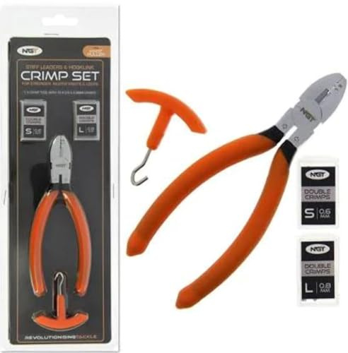 NGT Crimp Set (Crimp Tool + Double Crimps + Puller) | Quetschhülsenzange