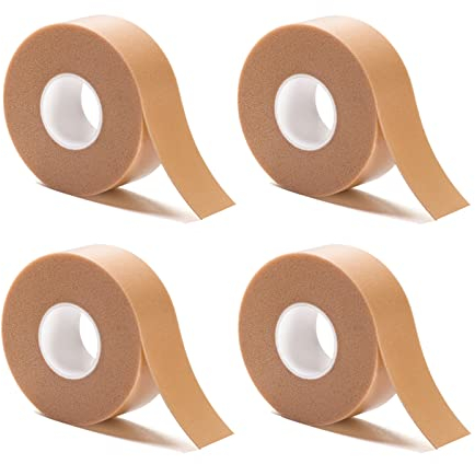 Tcdwla Cerotti per Vesciche Piedi 4 Pezzi - Paracalli Autoadesivi Impermeabili Multiuso Resistenti all'Usura per Prevenire Graffi (500x2,5cm)