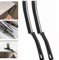 mugeleen Hard-Bristled Crevice Cleaning Brush, Spaltreinigungsbürste, Multifunktionale Fugenreinigungsbürste, Fensterrillen-Reinigungsbürste Detailingbürste für Fliesenböden Küche Badezimmer (2PCS)