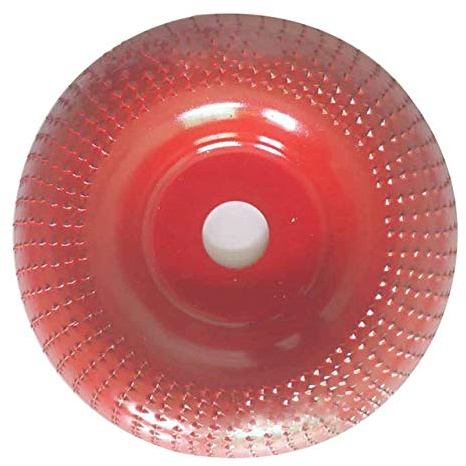 CruSio Discos de Muela Abrasiva de Madera de Carburo de Tungsteno de 85/100Mm, Discos de Lijado de Amoladora Angular de Diámetro, Herramienta Abrasiva de Madera de Plástico Y Metal, Vino Tinto/Rojo