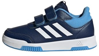 adidas Tensaur Hook And Loop Shoes, Sneaker Unisex - Bambini e Ragazzi, Dark Blue White Blue Burst, 34 EU