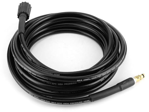 High Pressure Car Washer Hose for Karcher K2 K3 K4 K5 40MPa/5800PSI Water Cleaning Rubber Pipe (10 Meters / 32.8 Feet)