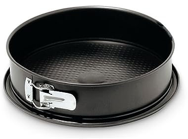 Guardini, Tortiera apribile 1 fondo Ø 20 cm, Acciaio con rivestimento antiaderente, Nero, Made in Italy, Linea Gardenia