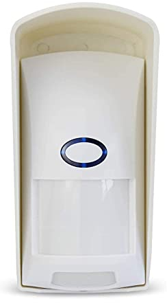 Sensore rilevatore di movimento PIR da esterno Wolf-Guard impermeabile IP65 per sistema di allarme di sicurezza domestica 433MHZ HW-10W1