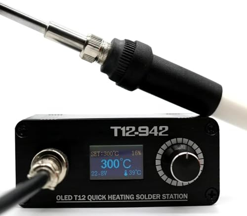 DC12-24V 75W Soldering Iron Station with T12-K solder tip for RC Repair