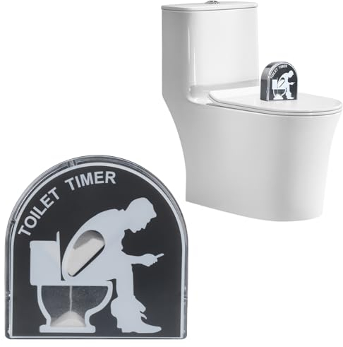 5 Minuten Toilette Sanduhr Timer, Kreative Stundenglas Sand Toilette Sanduhr Timer, Home Garten Decor Spielzeug Gadgets, lustige Geschenke für Männer, Papa, Vatertag, Ehemann Geburtstags Gag